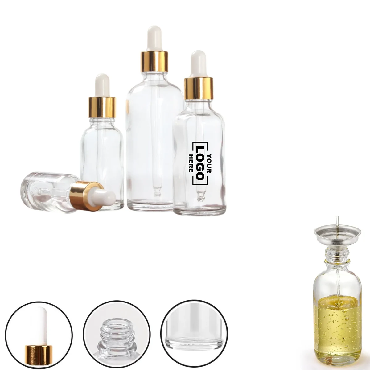 Dropper Essential Oil Glass Dispensing Bottle 1
