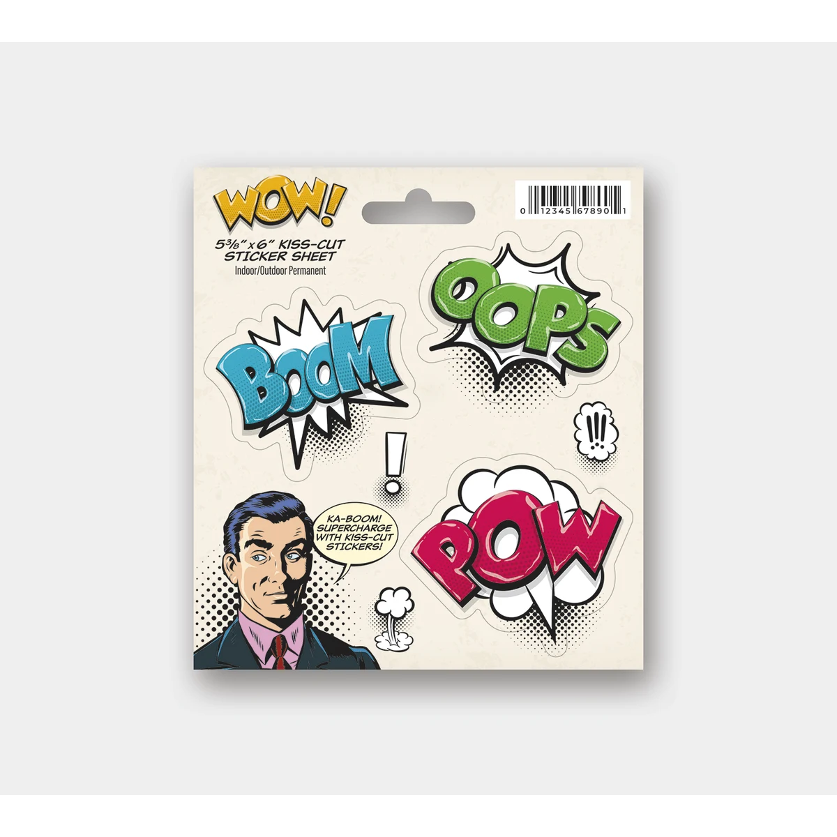 Permanent Writeable Matte Sticker - 25 to 34 Square Inches 1
