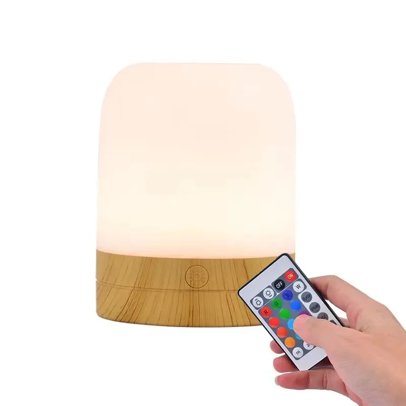 Colorful Charging LED Touch Nightlight With Remote Control 1