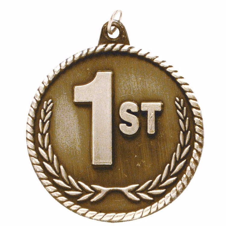 1st Place High Relief Medal
