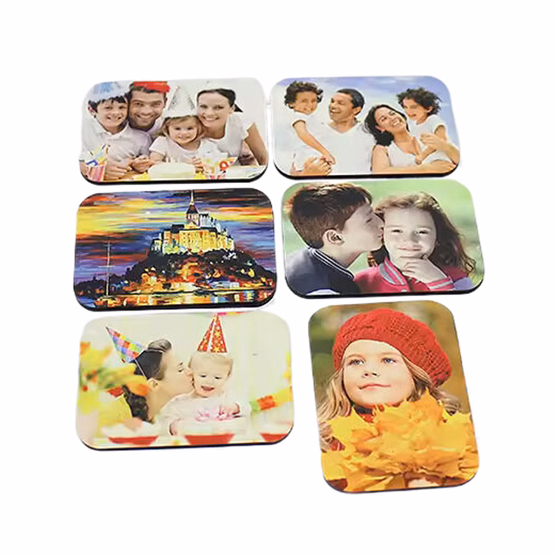 Rectangle Design Sublimation MDF Fridge Magnet