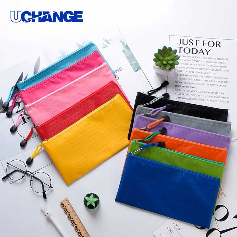 Canvas Zipper Stationery Bag Organizer