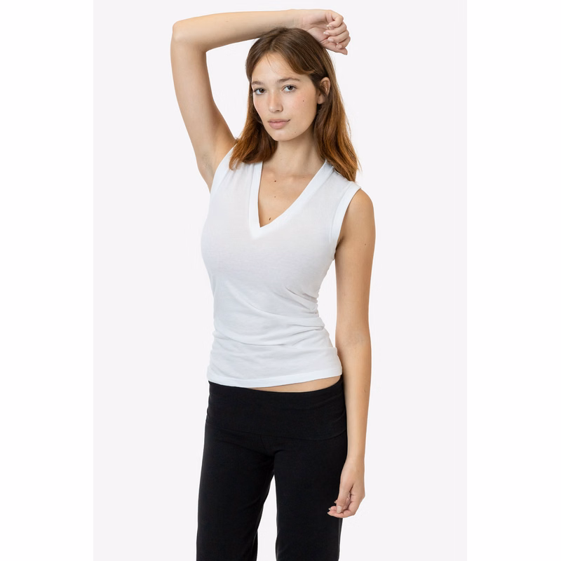 36/1 SLEEVELESS V NECK