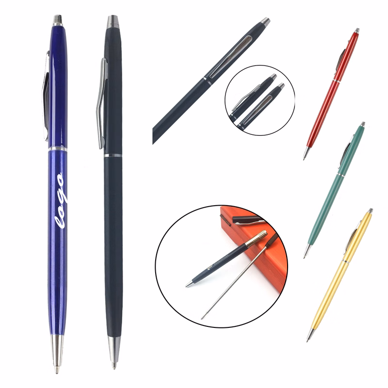 Retractable Metal Ballpoint Pen