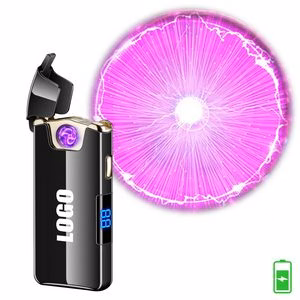 Stylish Rotatory Arc Lightning Lighter With Spinning Halo Design