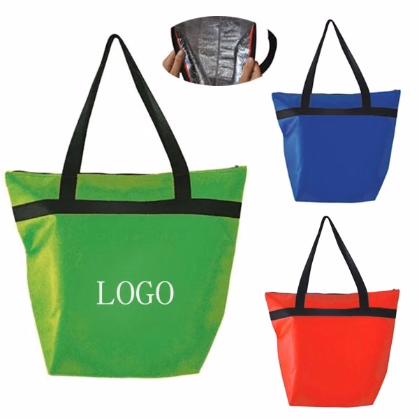 Large Insulated Shopper Tote Cooler