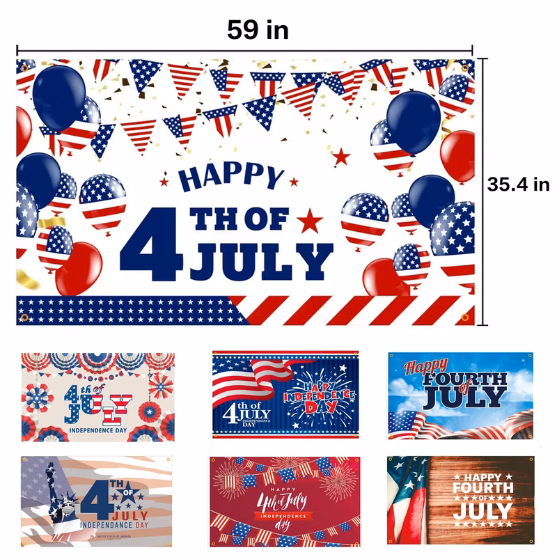 Independence Day Flag - Support Expedited
