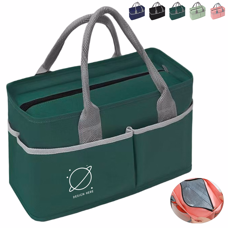Large Capacity Oxford Daily Lunch Carry Bag