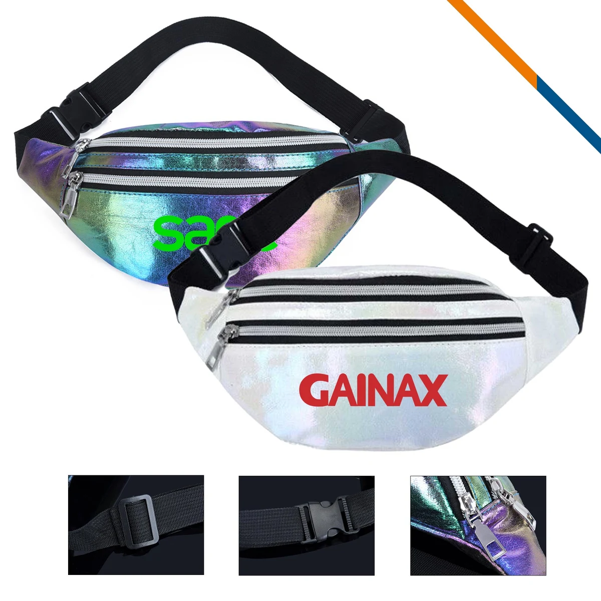 Wayne Iridescent Fanny Pack 1