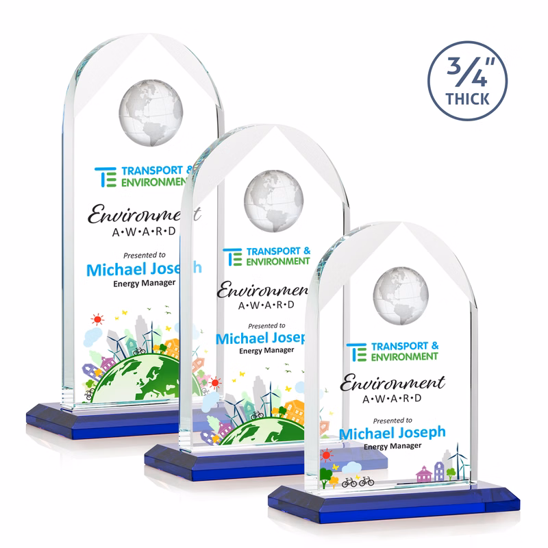 Blake Globe VividPrint™ Award - Blue