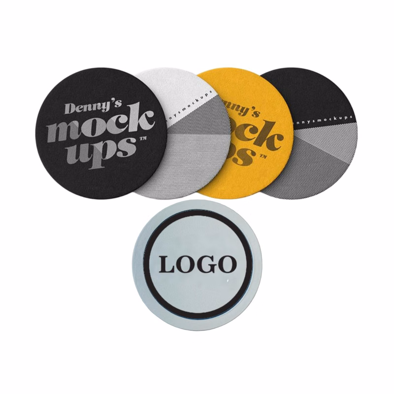 3.5 Inch Round Full Color Paper Coaster