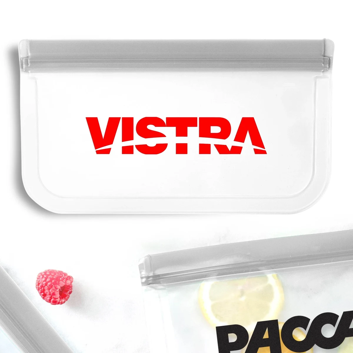 Slim Reusable PEVA Lunch Pouch 1