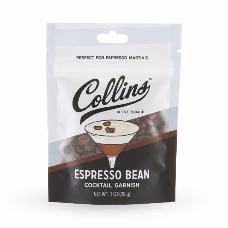 Collins™ 1oz Espresso Bean Garnish