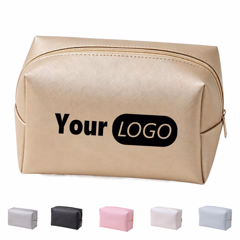 Portable Travel Pu Cosmetic Storage Bag