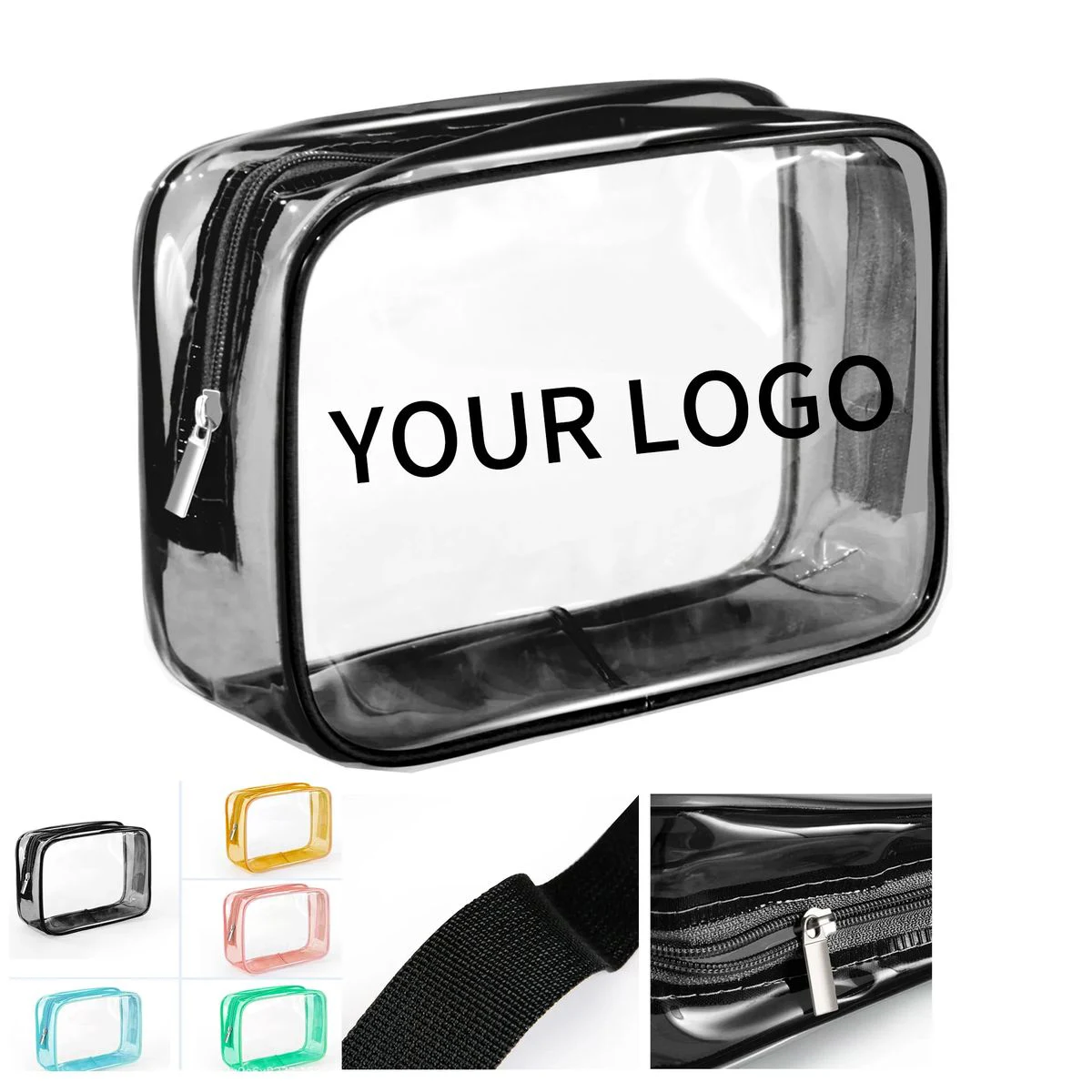 Durable Clear Toiletries Bag For Airport Security 1