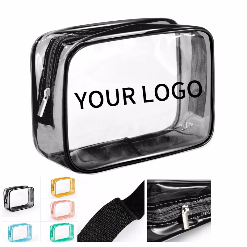 Durable Clear Toiletries Bag For Airport Security