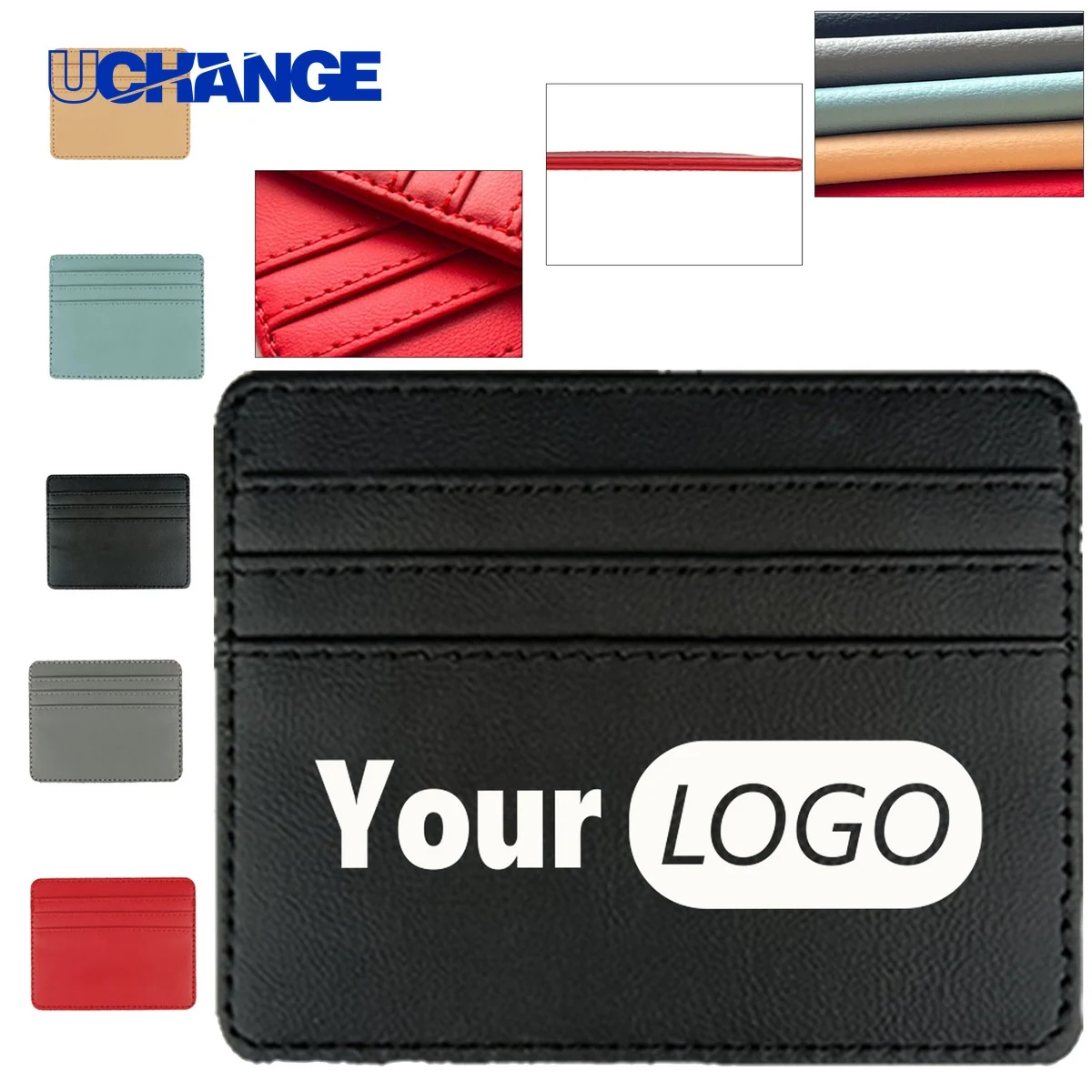 Business PU Leather Credit Card Wallet 1