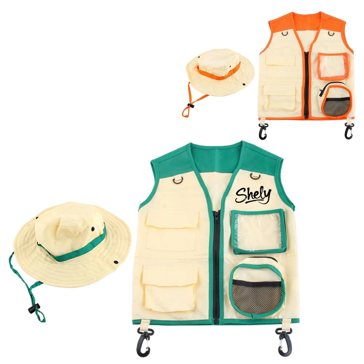 Kid's Explorer Vest Hat Set 1
