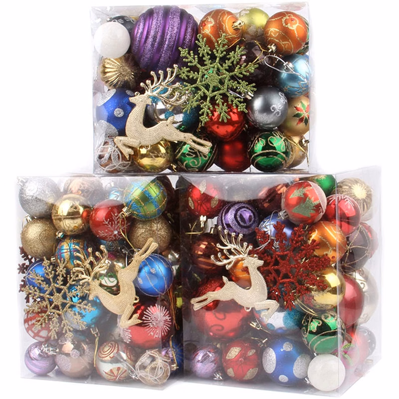 Christmas Spherical Decoration Set