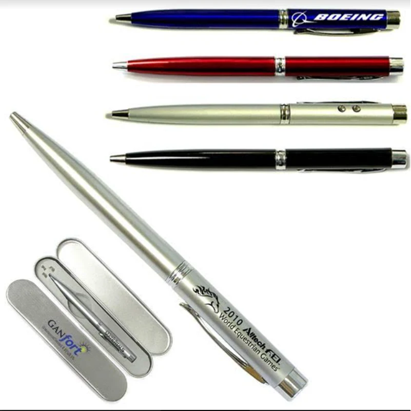 3-In-1 Ballpoint Pen with Laser Pointer & LED Flashlight 1