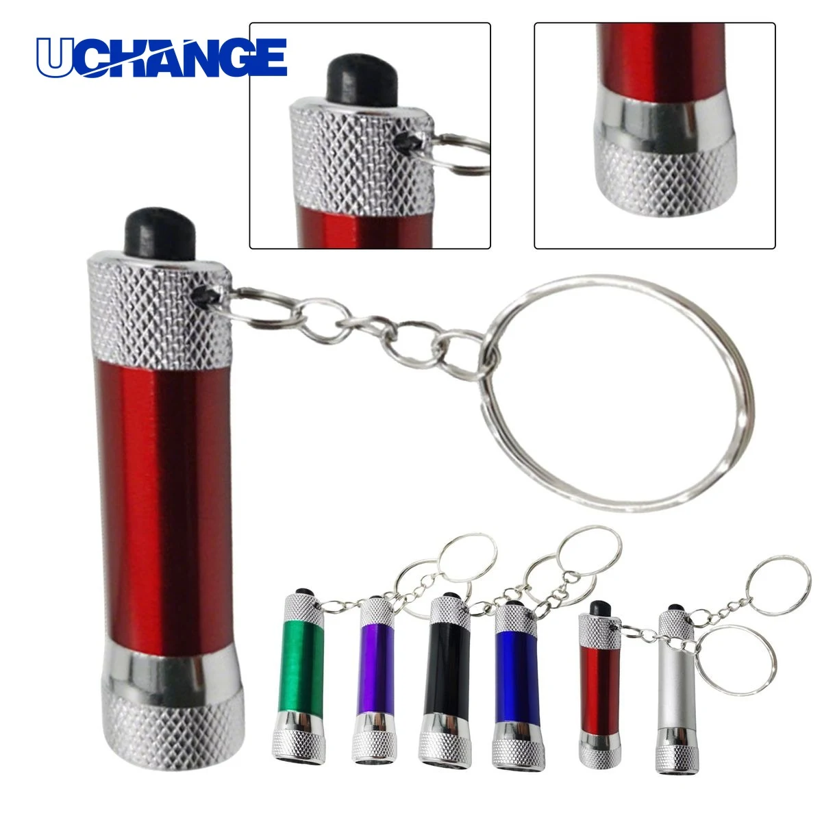 Aluminum Mini Keychain Flashlight 1