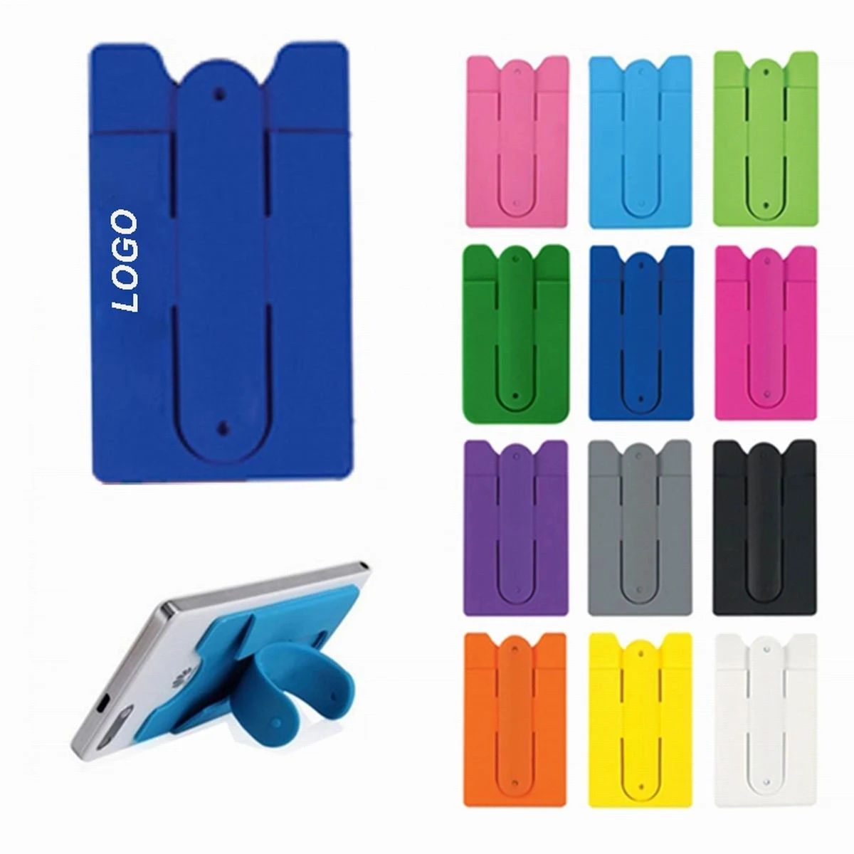 Soft Silicone Cell Phone Kickstand 1