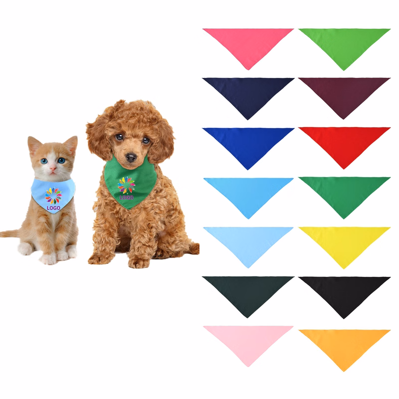 Multi-Color Pet Daily Bibs