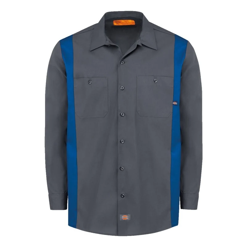 Dickies Men's Industrial Colorblocked Long Sleeve Shirt - 5524 1