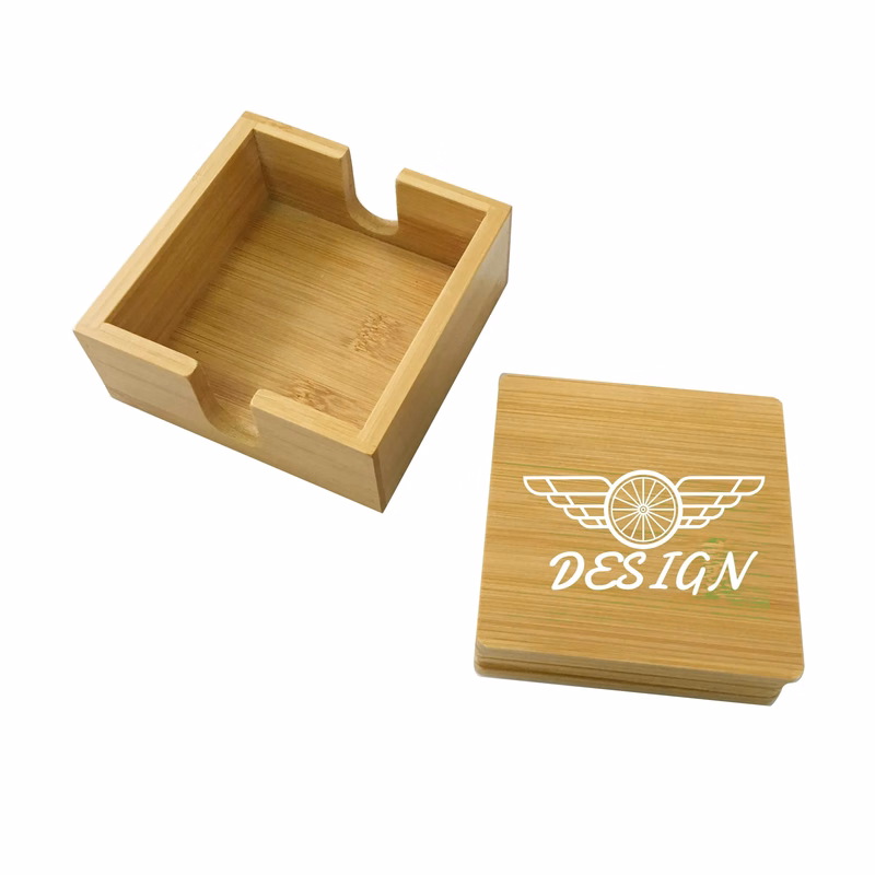 Eco-Friendly Bamboo Coasters - Sustainable and Stylish