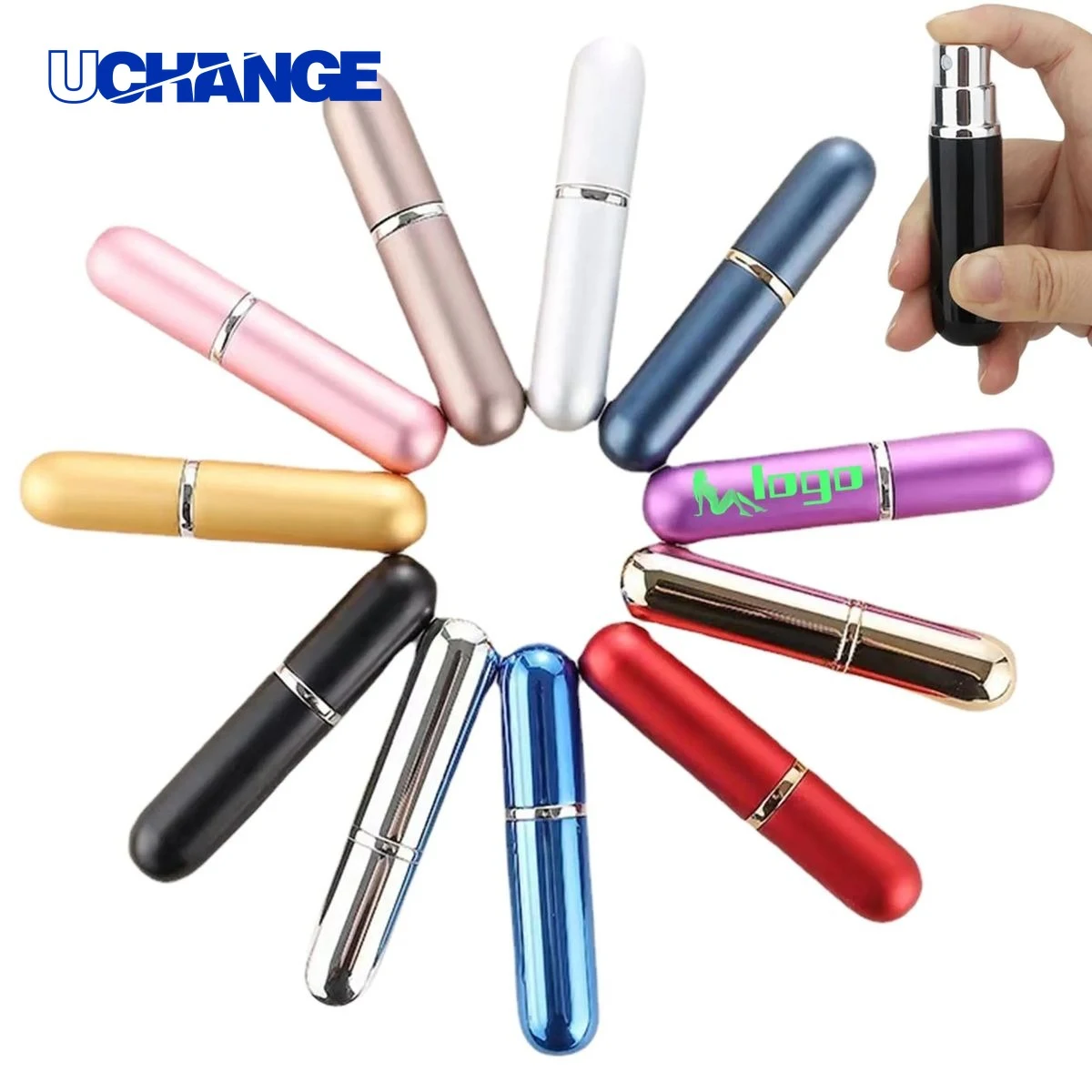 Multicolor Perfume Bottle Container 1
