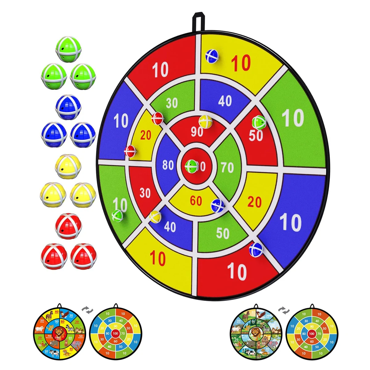 29 Inch Double Sided Big Dart Board 1