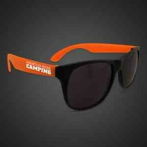 Neon Sunglasses With Orange Arms 1