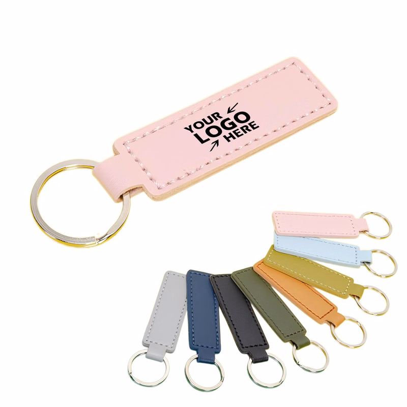Custom Synthetic Leather Key Rings