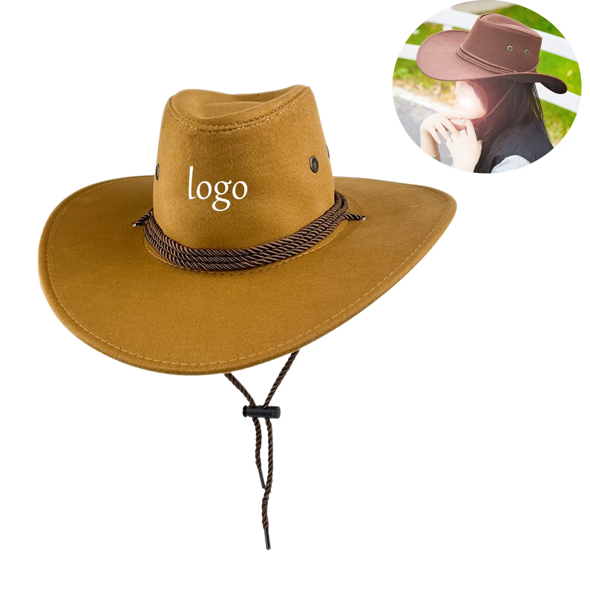 Western Cowboy Fedora Hat 1