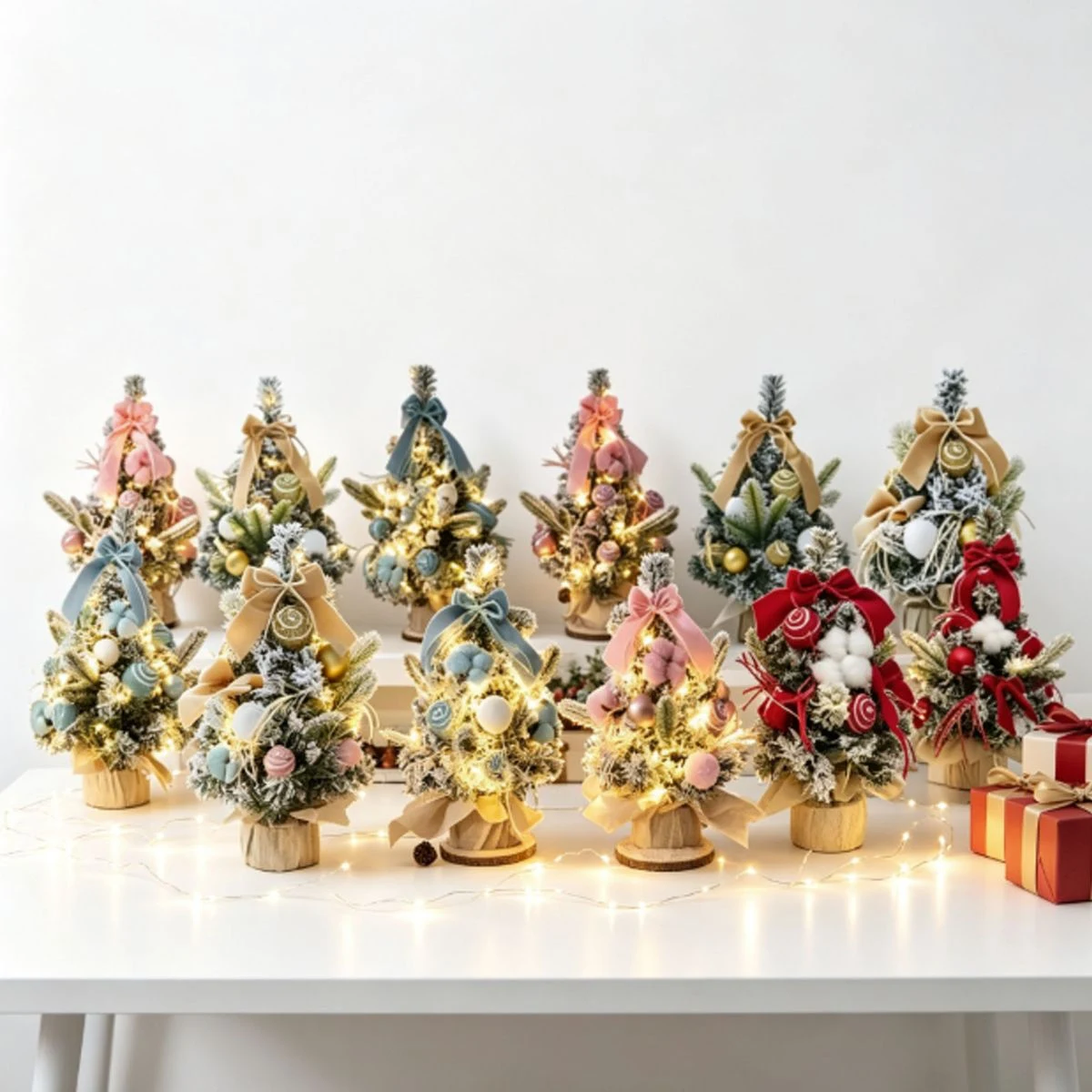 Window Display Desktop Christmas Ornaments 1