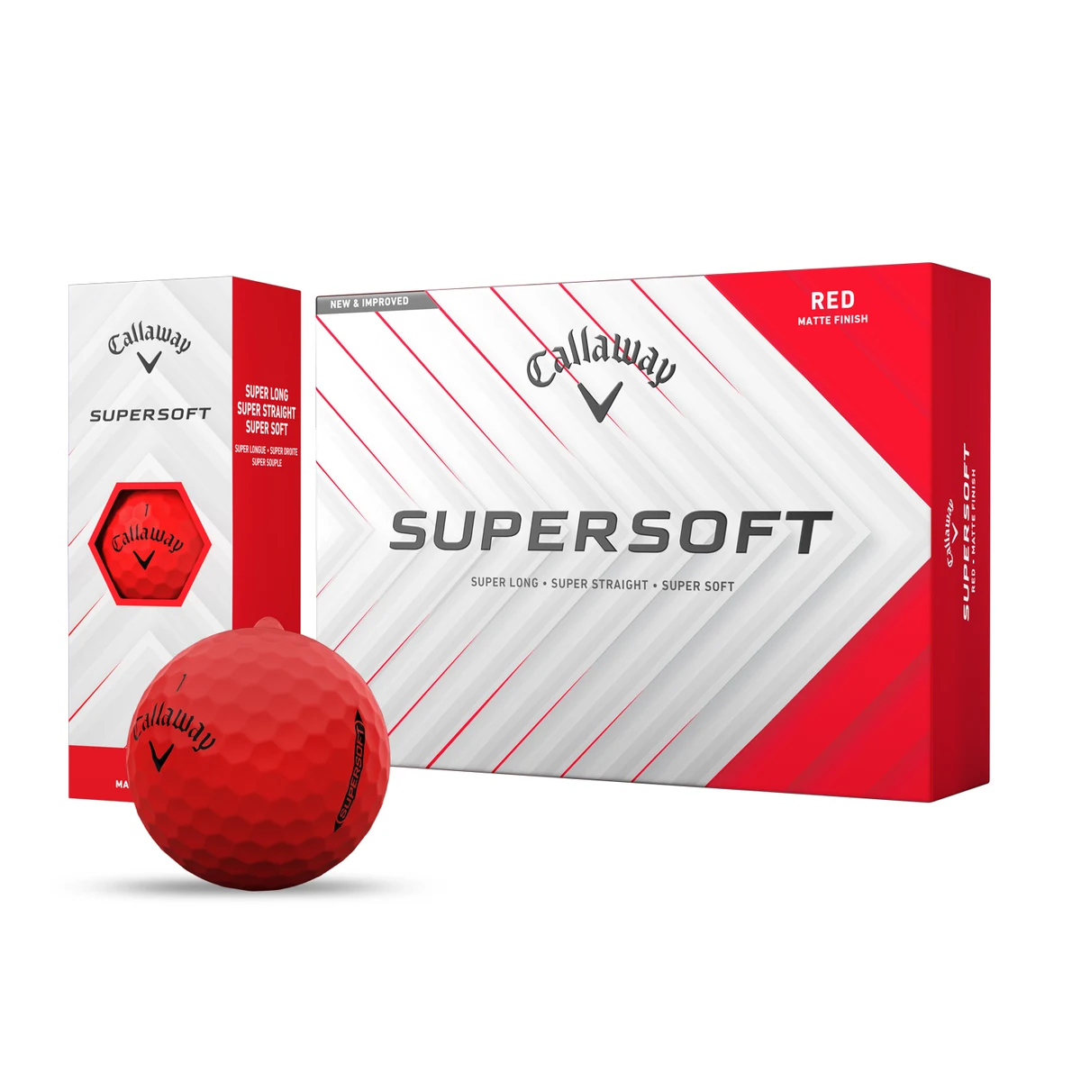 Callaway Super Soft Red Golf Balls 1