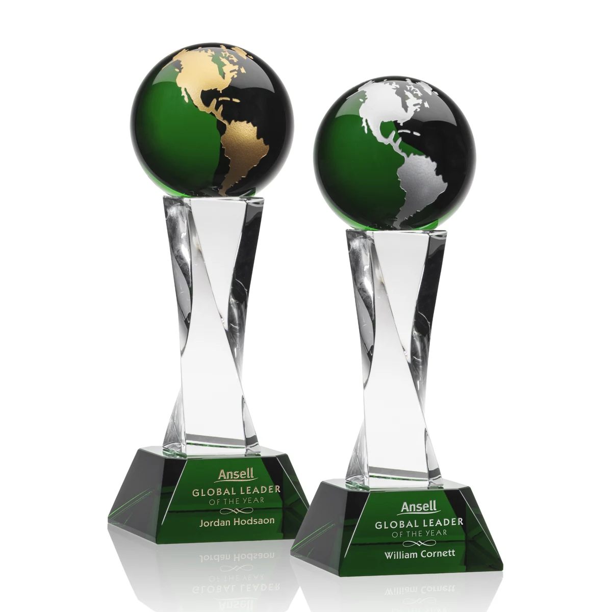 Langport Globe Award - Green 1