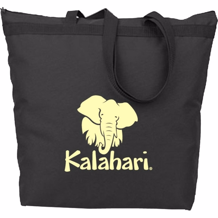 Zippered Tote Bag