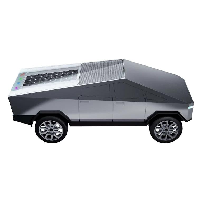 Coby Truck Shaped Wireless Speaker - Silver 1