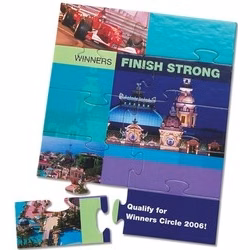 10 Pieces - 8" x 10" - Medium Puzzle