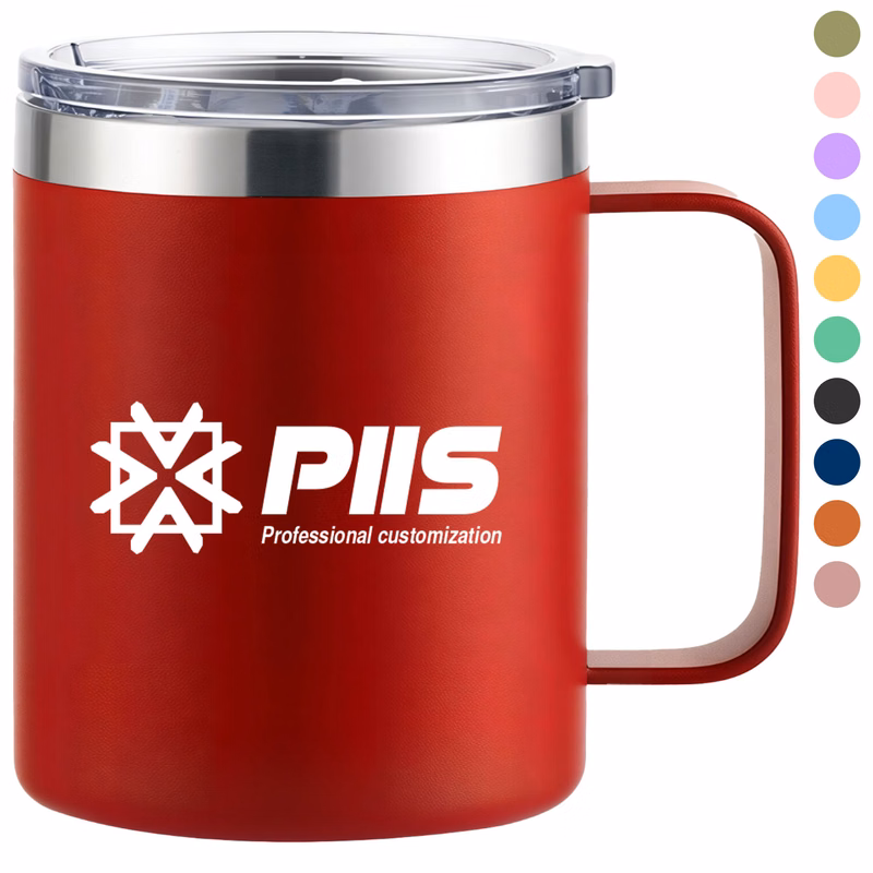 12oz Mug with Hand&Lid