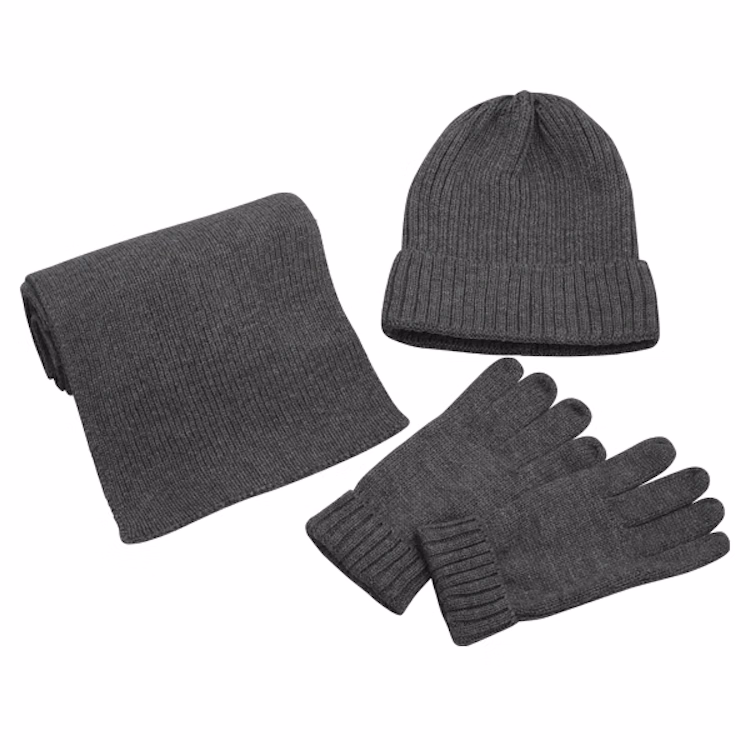 Deluxe Cable Knit Winter Set