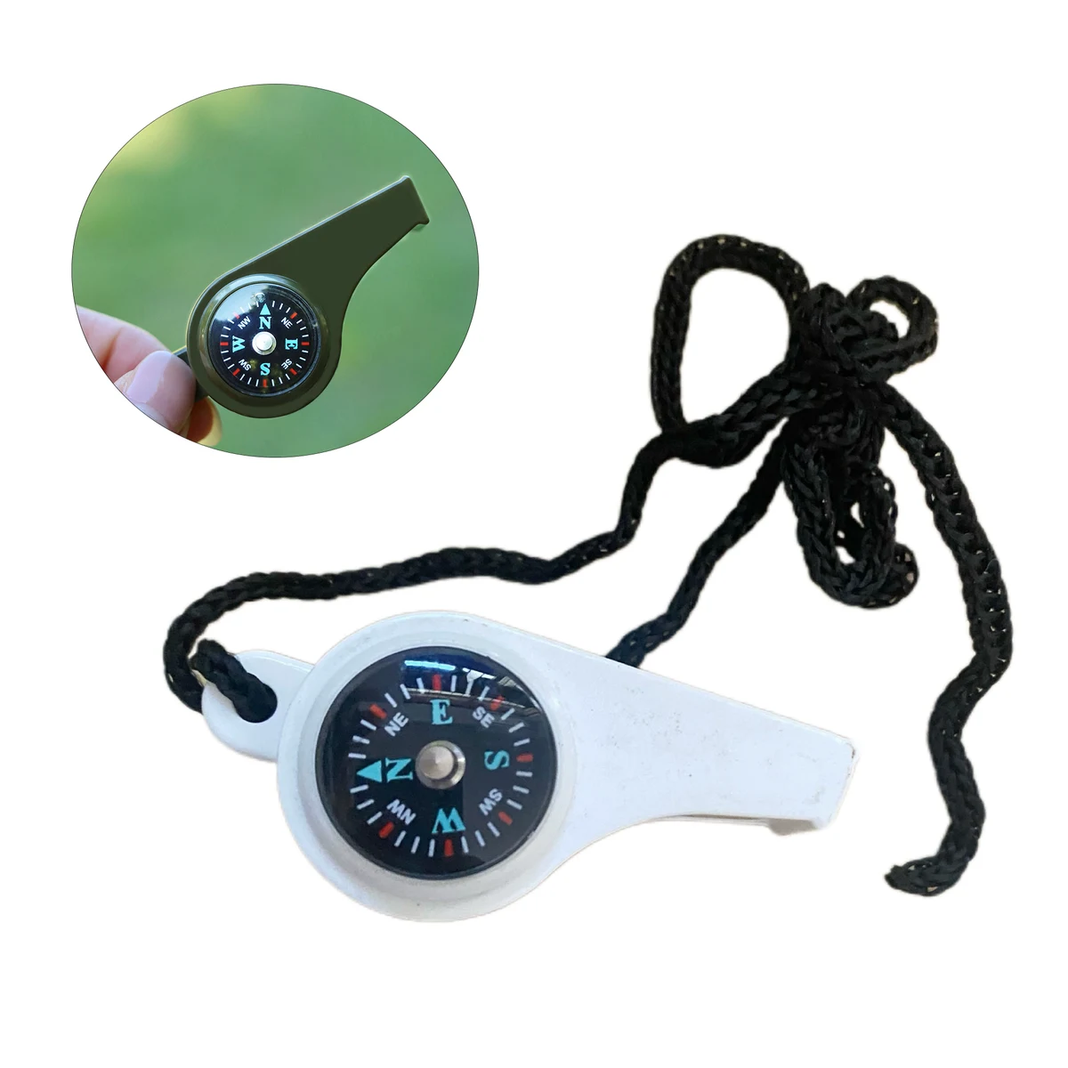 Compass Thermometer Whistle 1
