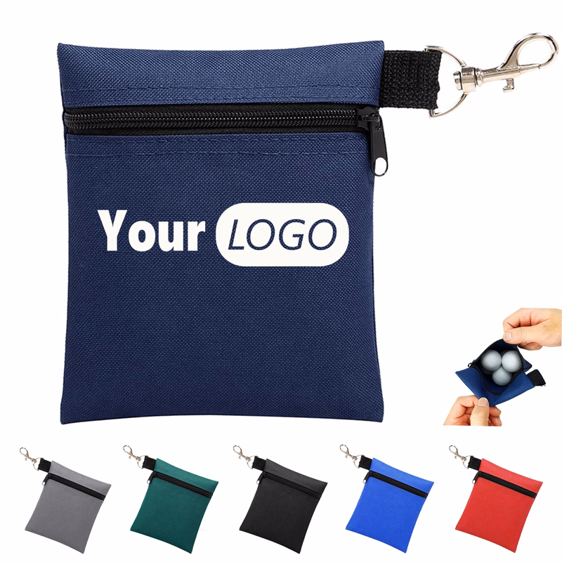 Nylon Golf Ball Pouch