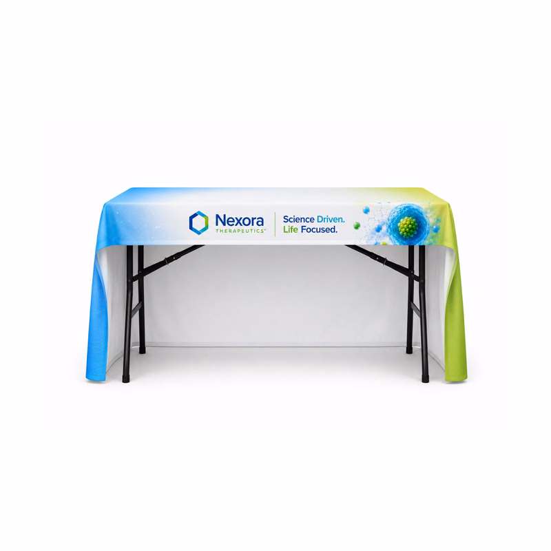 4' Eco-Poly TableThrow (3-Sided)