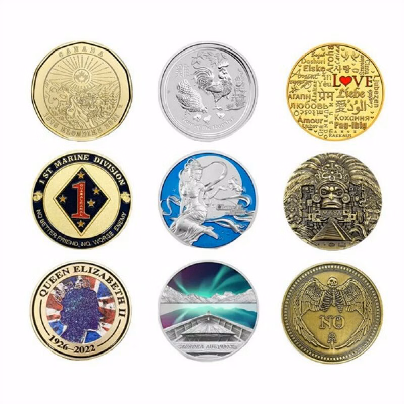 Custom Aluminum Silver Die Struck Token