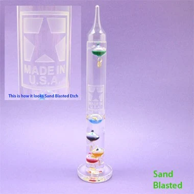 21"Galileo Thermometer 1