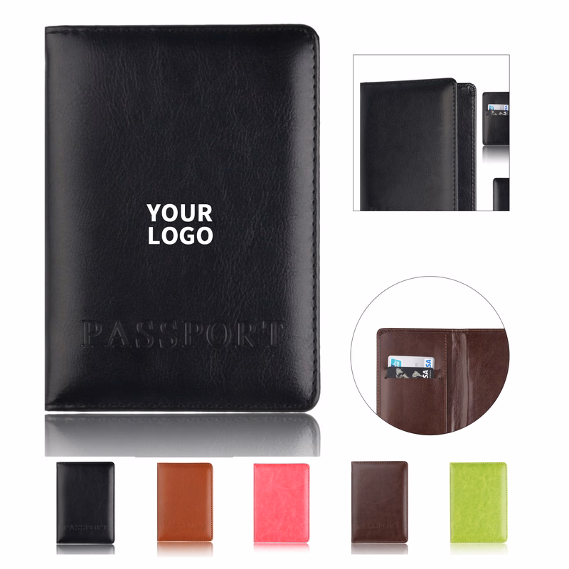 PU Travel Passport Holder 5.5" x 4.1"