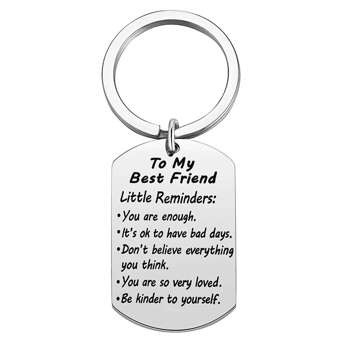Customized Stainless steel keychain 1