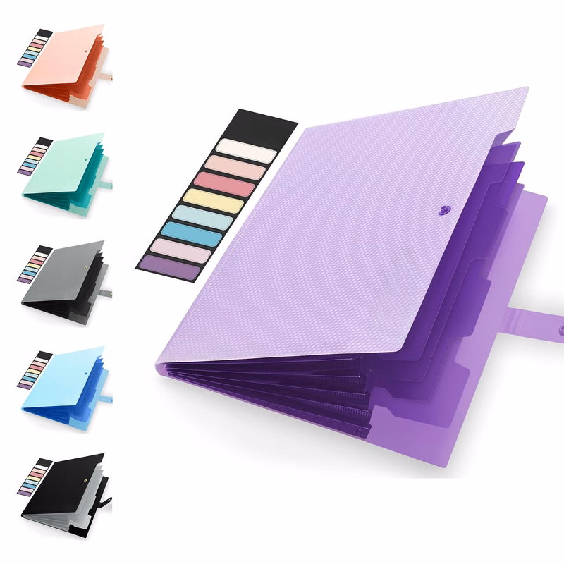 5 Pocket Extension Pattern Folder